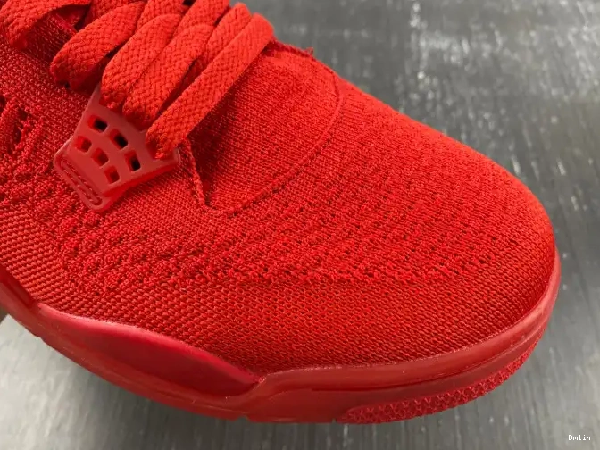 Bmlin Shoes 4 Retro Red Flyknit AQ3559-600 Jordan 0524